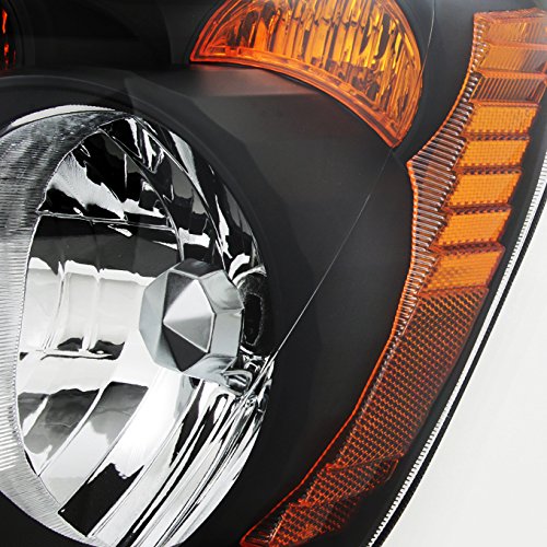 AKKON Black Headlights Replacement Pair for Honda CRV Japan Built Models - Driver & Passenger Side - Perfect for Night Driving & Car Upgrades