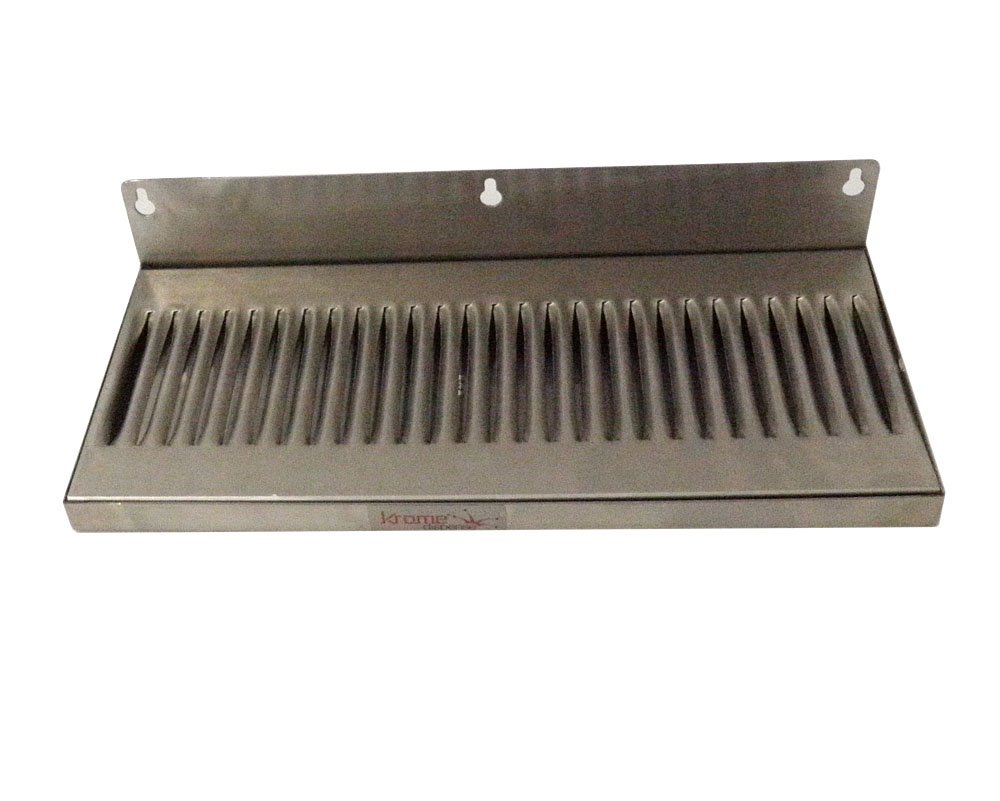 Stainless Steel Wall Mount Draft Beer Drip Tray 6