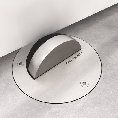 FixFax® Heavy Duty Door Stopper No 7032 - Non-Slip Rubber Wedge for Home, Office & Hotel Use - Perfect for Sliding Doors, French Doors & Interior/Exterior Doors
