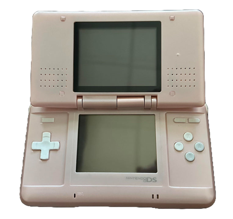Original Nintendo DS Pink Handheld Gaming Console - Portable Gaming for Kids & Adults, Perfect for Travel & Home Entertainment