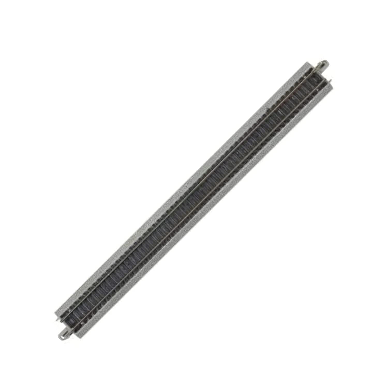 Bachmann 10 Inch Straight Model Train Track - Bulk Pack of 50 Pieces - N Scale for Model Railroad Layouts and Train Sets - Perfect for DIY Scenery Building and Hobby Projects