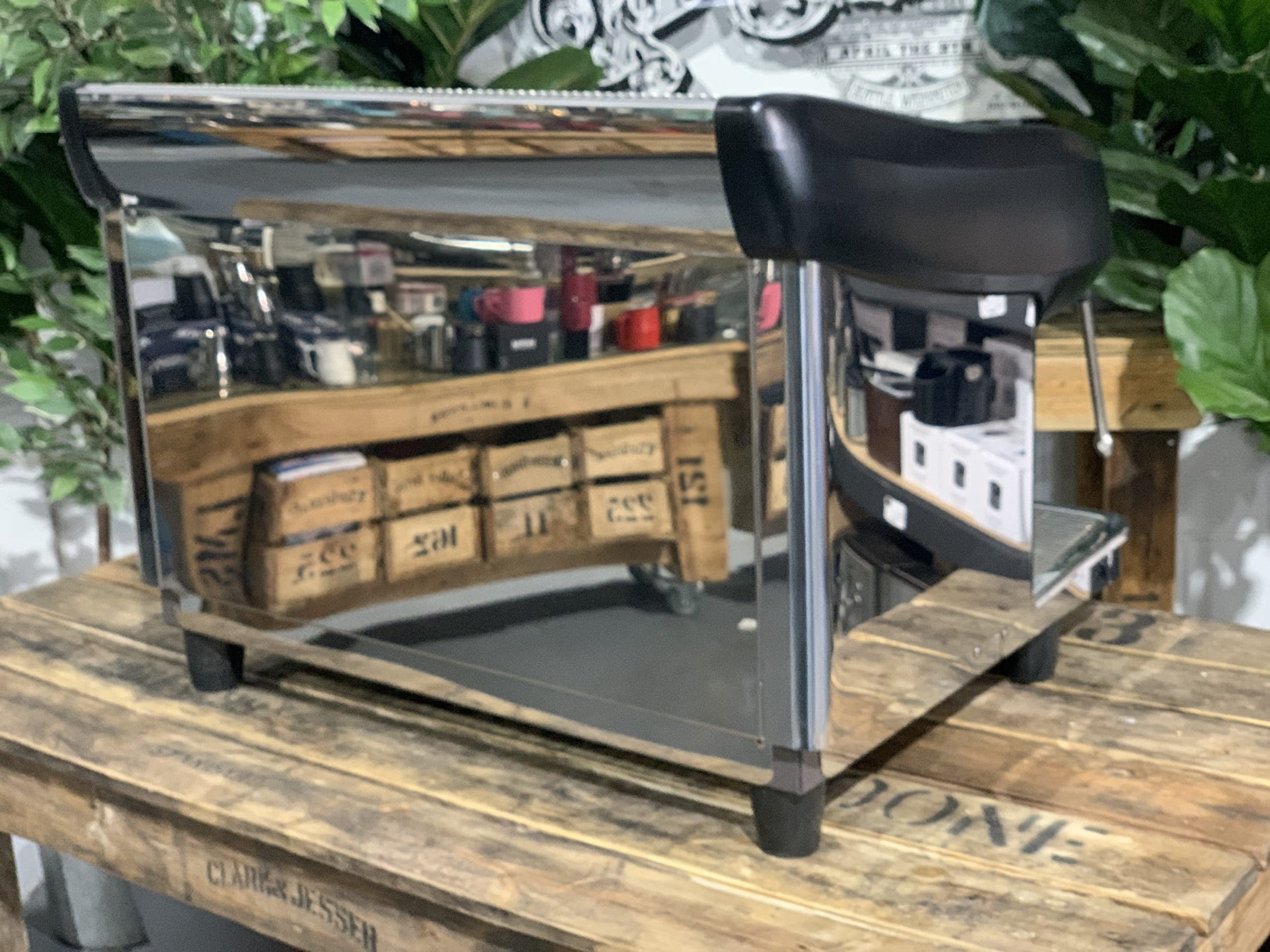 Expobar Megacrem High Cup 2 Group Commercial Espresso Machine - Stainless Steel Professional Coffee Maker for Cafes, Restaurants & Coffee Shops