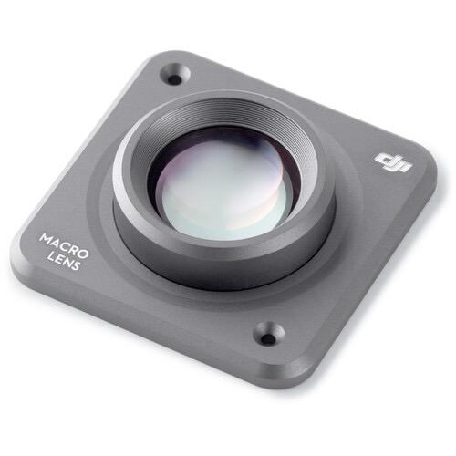 DJI Action 2 Macro Lens - 4K Action Camera Accessory for Close-Up Shots | Perfect for Vlogging, Underwater Photography & Adventure Sports