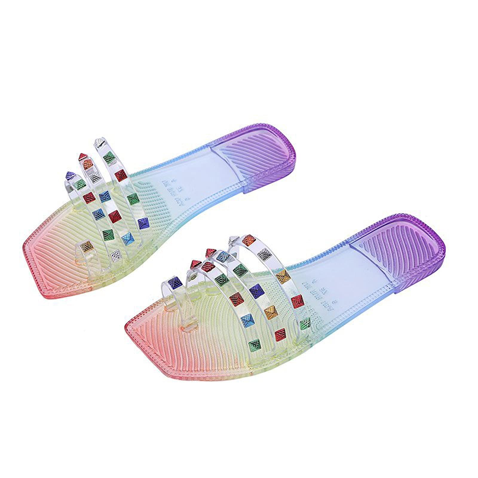 ayaso Women's Slip On Mule Slippers - Breathable Summer Sandals for Indoor & Outdoor Comfort - Perfect for Home, Beach, and Casual Wear