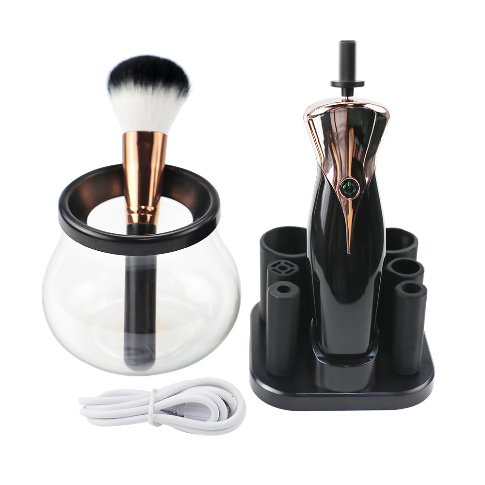 Electric Makeup Brush Cleaner USB-Powered - Deep Clean & Sanitize Brushes for Flawless Makeup Application at Home or Salon