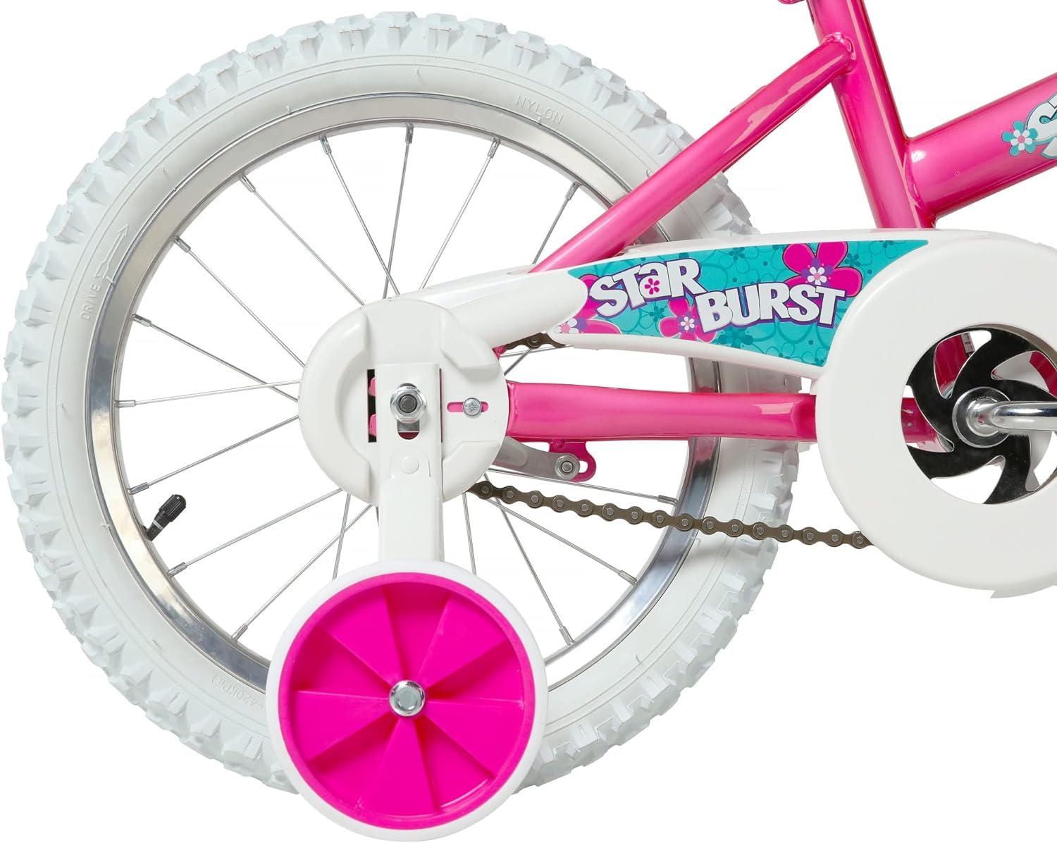 Dynacraft Star Burst Kids Bike - 16 Inch Children's Bicycle for Boys & Girls, Outdoor Riding, Exercise & Play | Perfect Birthday Gift for Active Kids | Ideal for Park Rides, Neighborhood Adventures & Family Outings