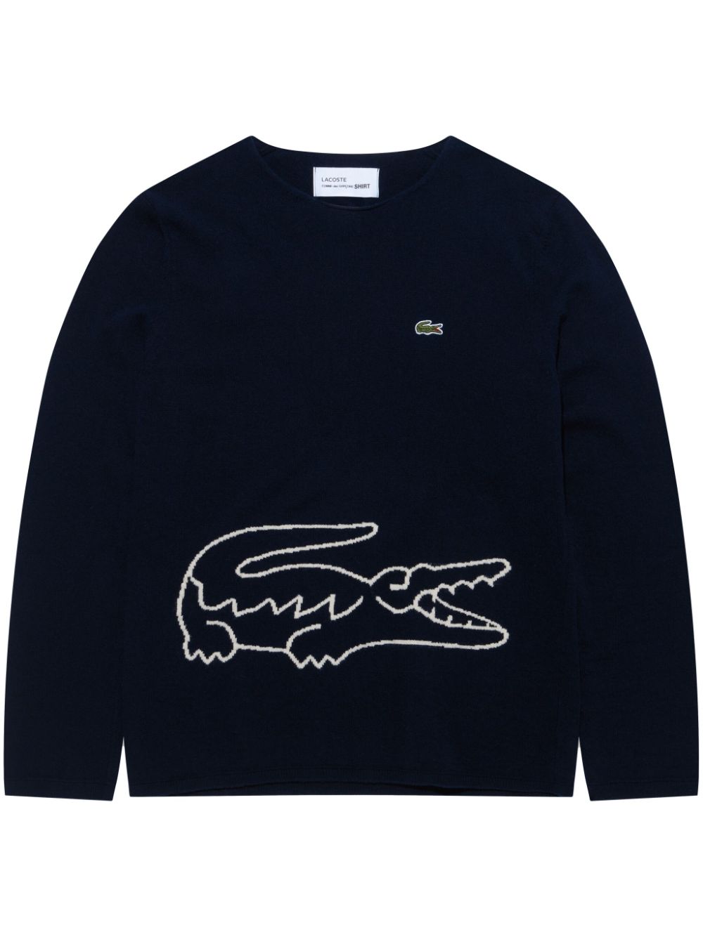 Comme des Garcons Blue Sweater for Women & Men - Stylish Casual & Office Wear - Perfect for Fall & Winter Fashion