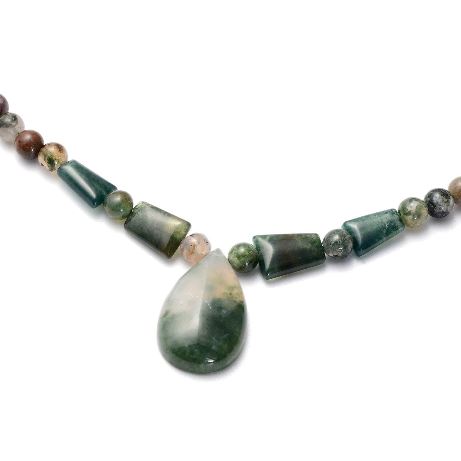 Healing Crystal Beaded Necklace for Women & Men - 20