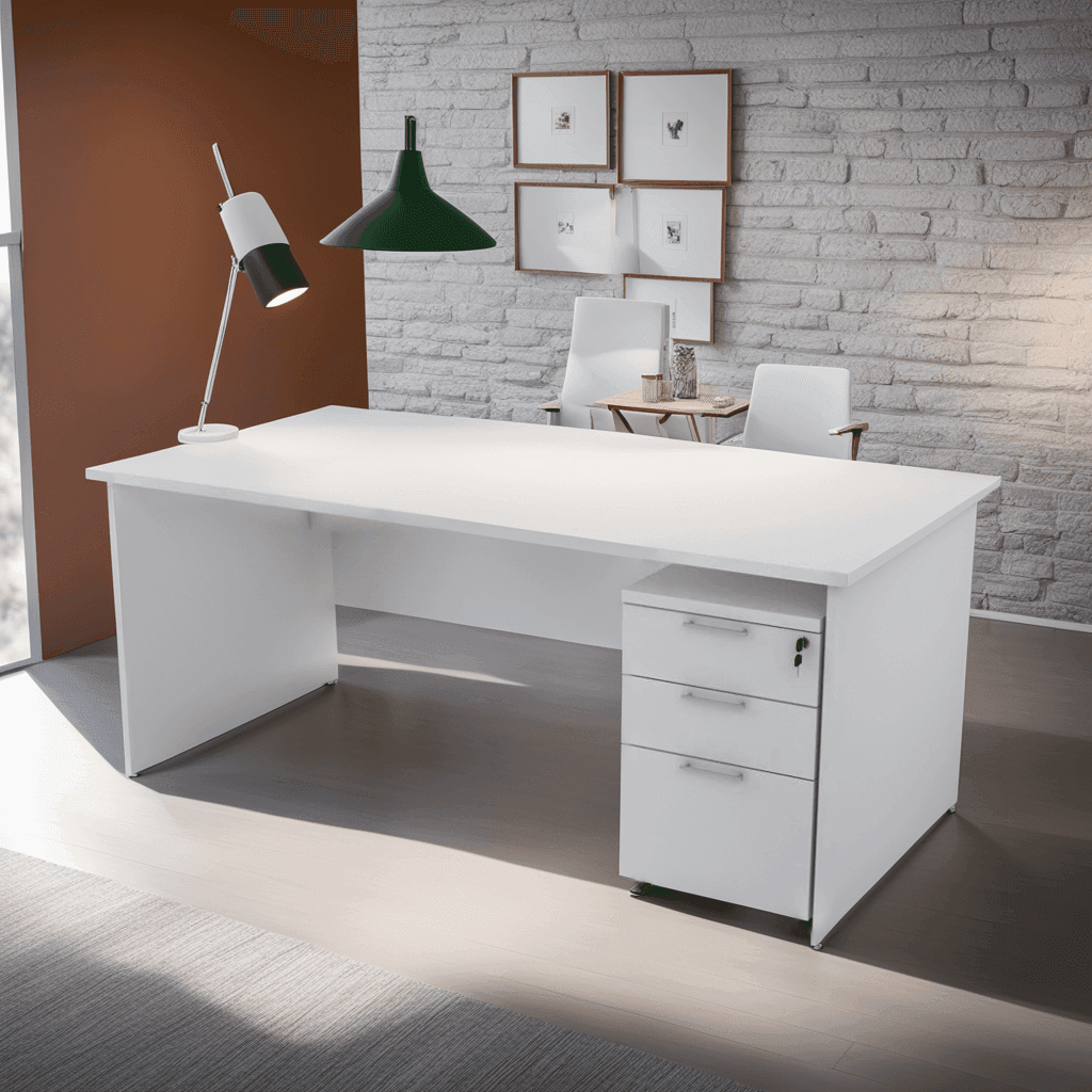Guinevere L-Shaped Study Desk - Modern Home Office & Gaming Desk for Small Spaces, Perfect for Students & Remote Workers