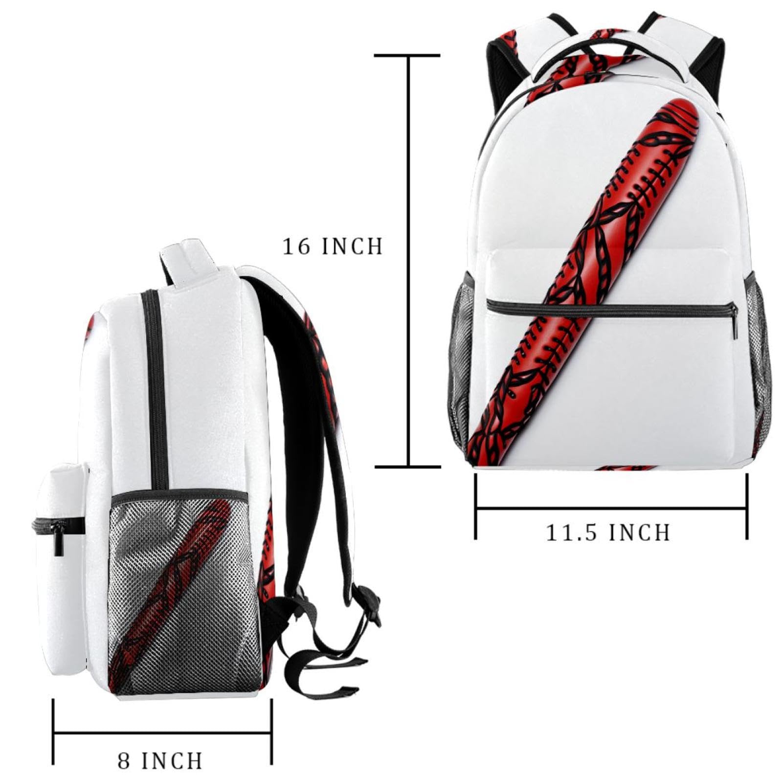 Best Travel Backpack for Men & Women - Lightweight Durable Baseball Backpack for Hiking, Gym, School & Daily Use