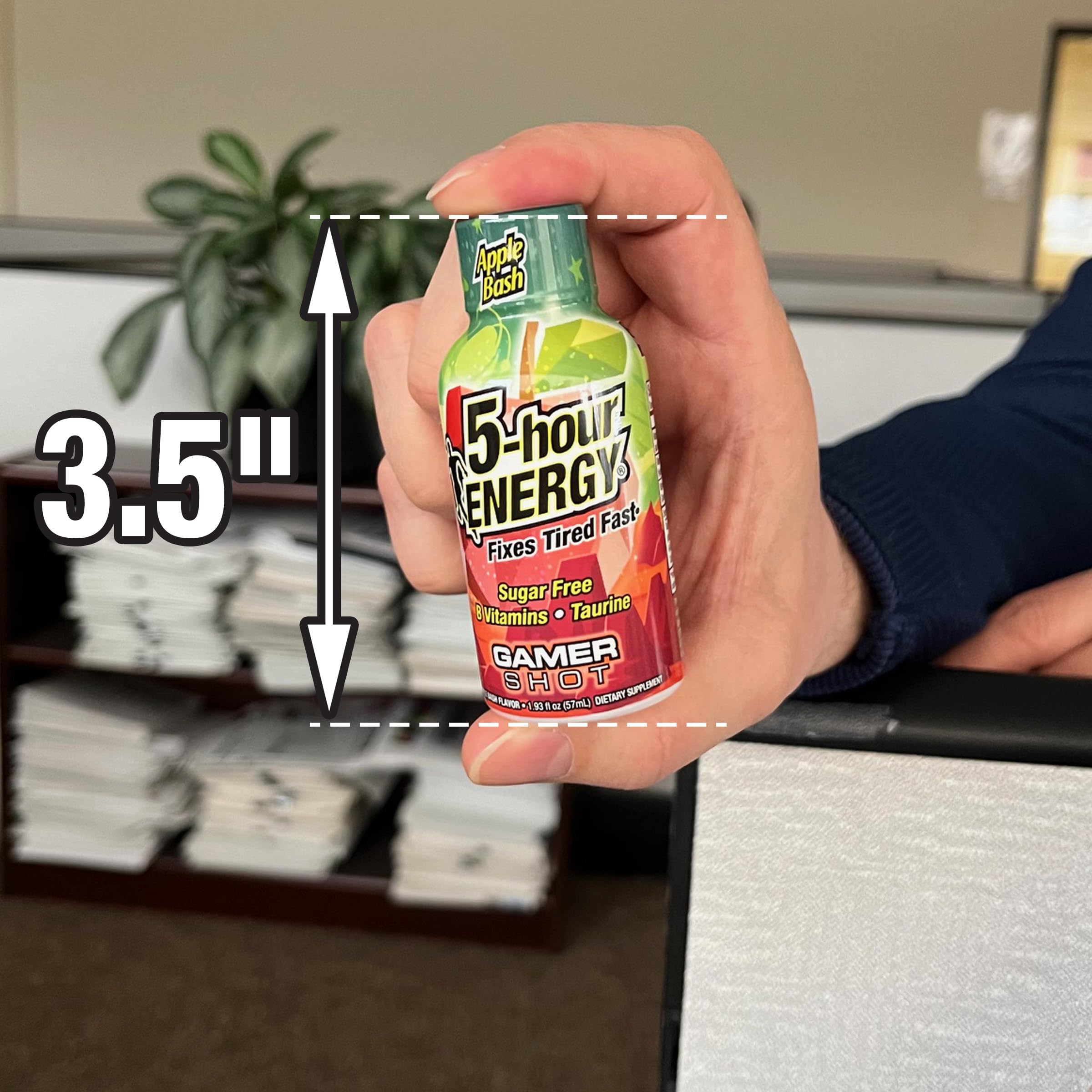 5-Hour Energy Gamer Shots Variety Pack - 30 Count (1.93 fl oz) | Extra Strength Energy Drink with Apple Bash, Rocket Raspberry & Pineapple Charge Flavors | Boost Focus for Gaming, Workouts & Late-Night Study