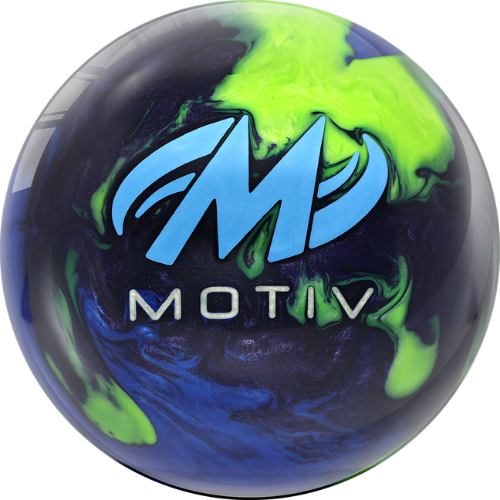 Motiv Nuclear Forge Bowling Ball - High Performance Reactive Resin for Strikes & Spares | Perfect for League Play & Tournament Competition