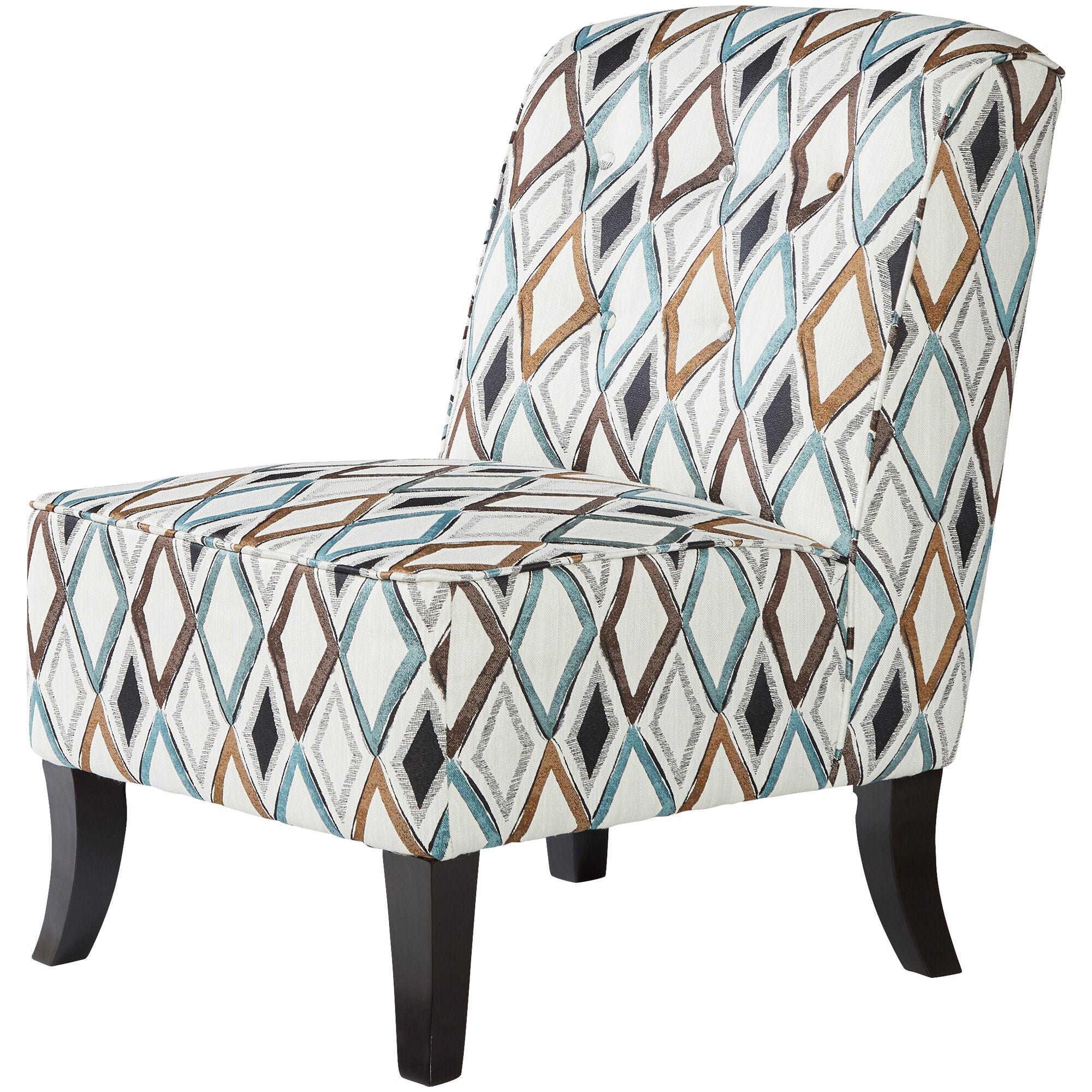 Pemberly Armless Chair - Modern Accent Chair for Living Room, Bedroom, or Office - Comfortable & Stylish Seating Solution