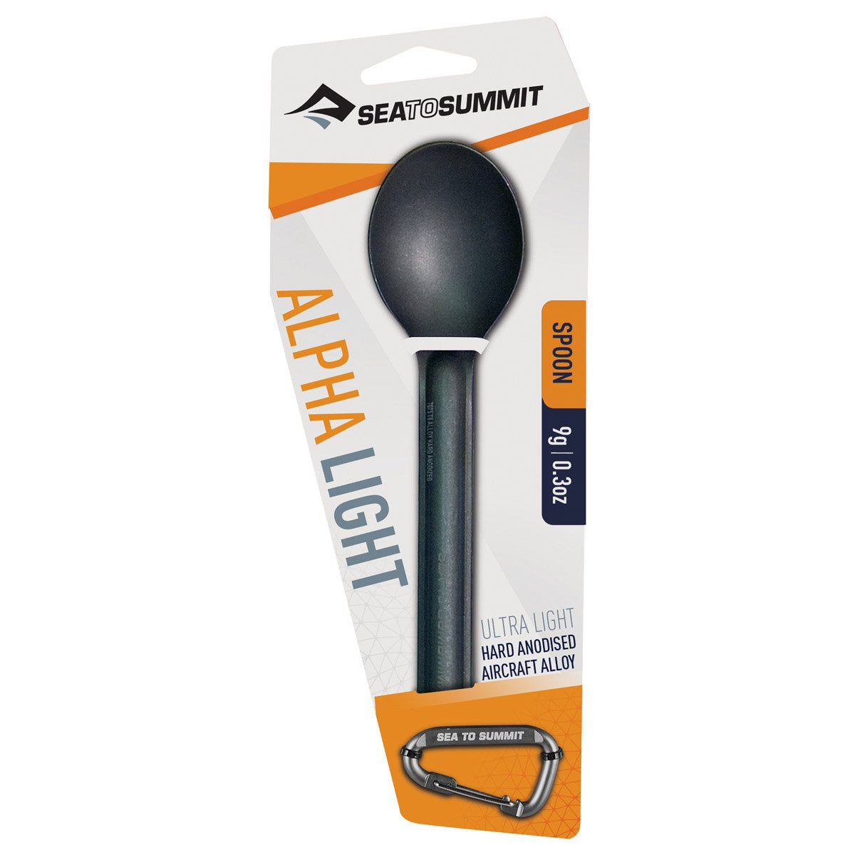 AlphaLight Spoon - Premium Stainless Steel Spoon for Camping, Hiking & Travel - Durable & Lightweight Outdoor Eating Utensil