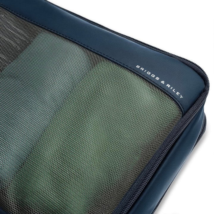 Briggs & Riley Premium Travel Packing Cubes Set - 4-Piece Carry On Organizer for Luggage & Suitcases | Perfect for Business Trips, Vacations & Weekend Getaways