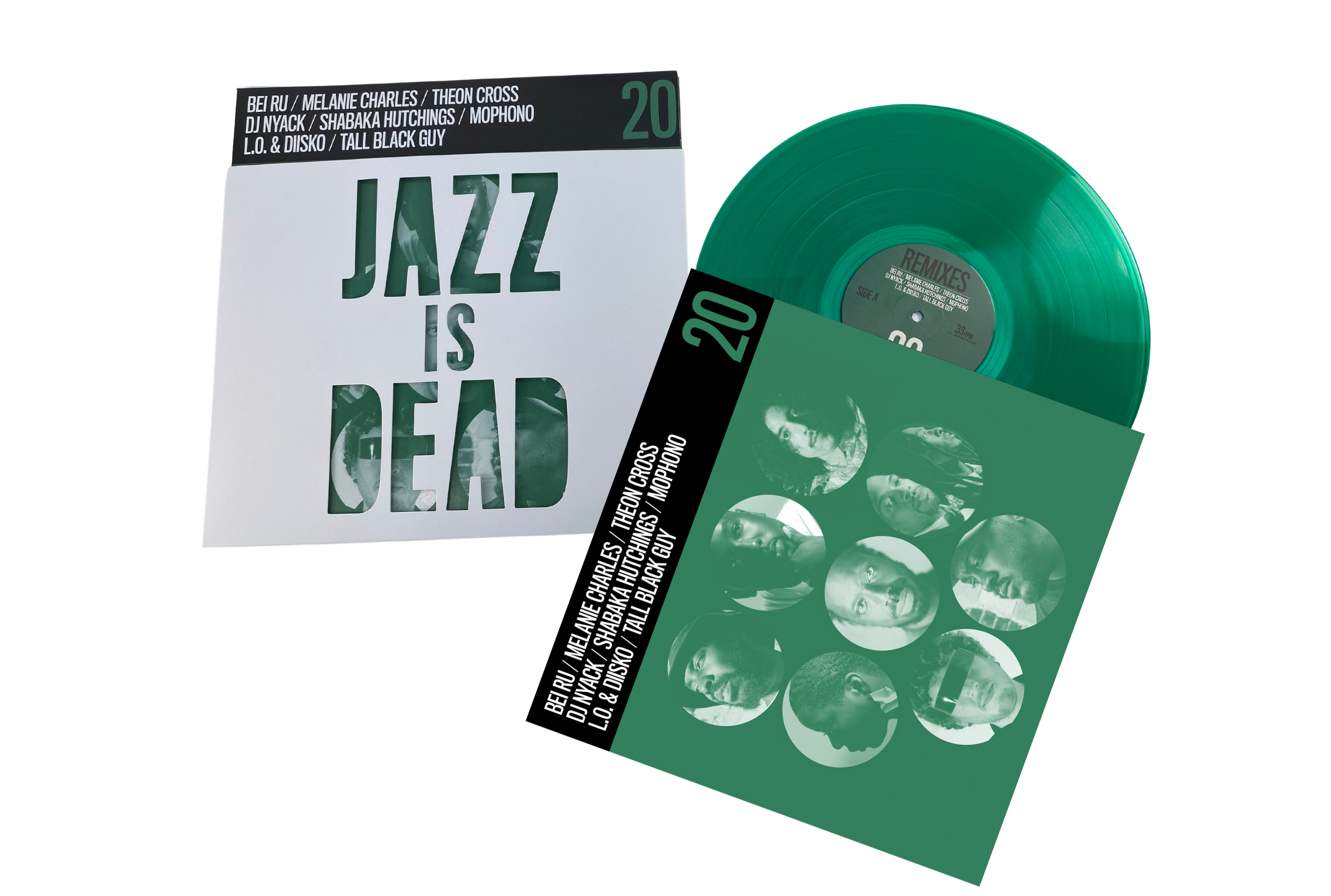 JID020 Remixes (Limited Edition Colored Vinyl LP) - Perfect for Music Collectors & Vinyl Enthusiasts - Home Listening & DJ Sets