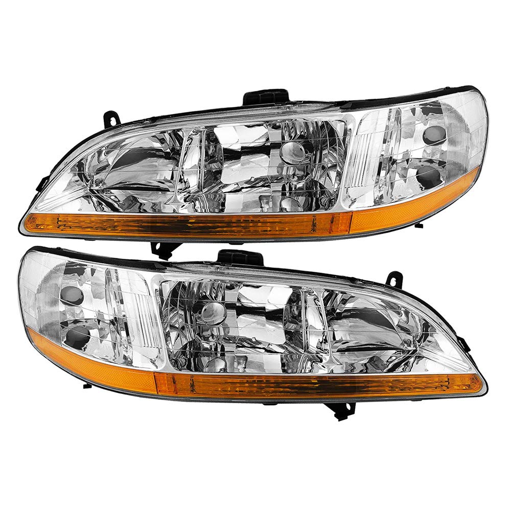Honda Accord 1998-2000 Headlight Assembly - OE Style Replacement for Night Driving
