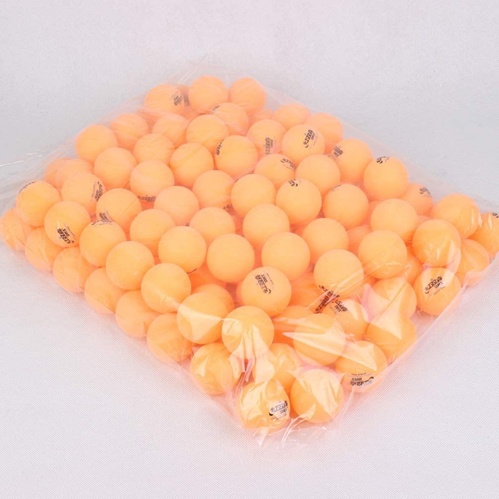 DHS D40+ 1 Star Table Tennis Balls 120-Pack - Premium Orange Ping Pong Balls for Training & Tournaments | Perfect for Clubs, Schools & Home Practice