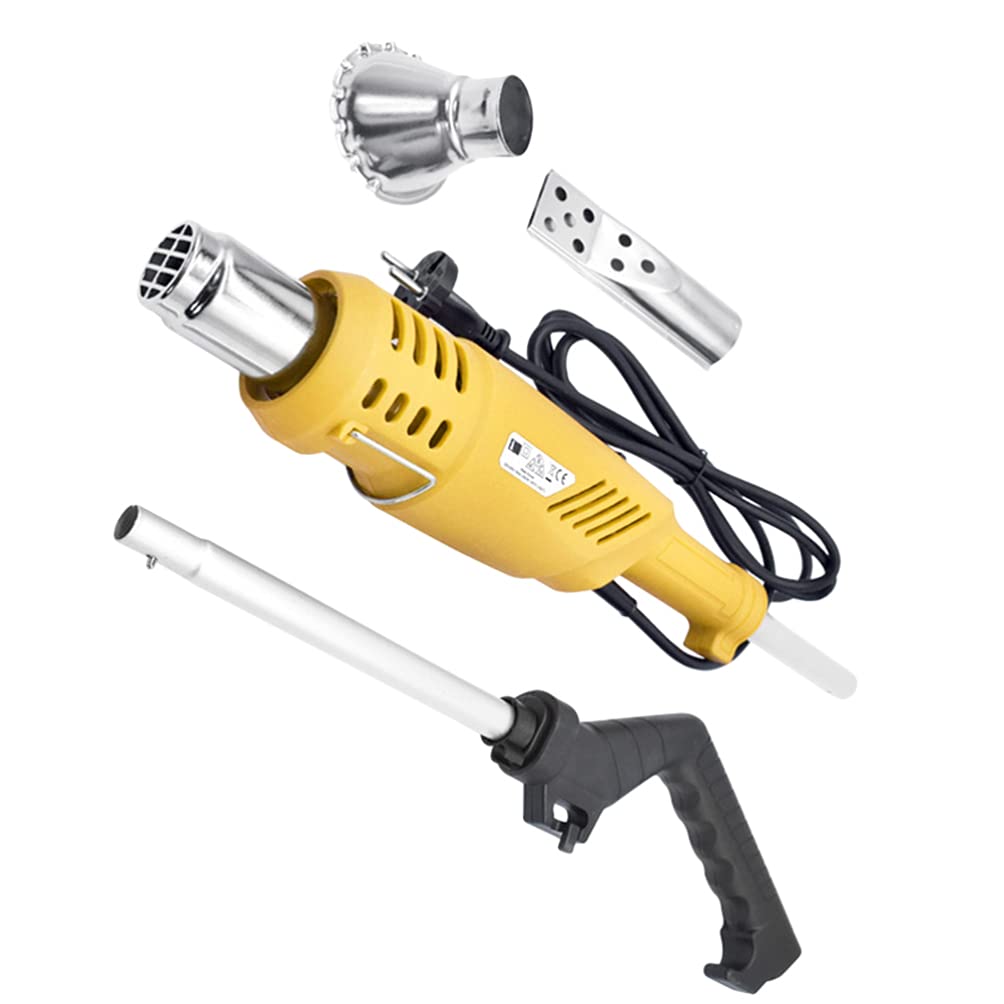 Electric Thermal Weeder & Lawn Dethatcher - Lightweight Portable Garden Tiller with Multifunctional Burner for Weed Control, Thatch Removal, and Snow Melting | Perfect for Home Gardens, Yards, and Driveway Maintenance