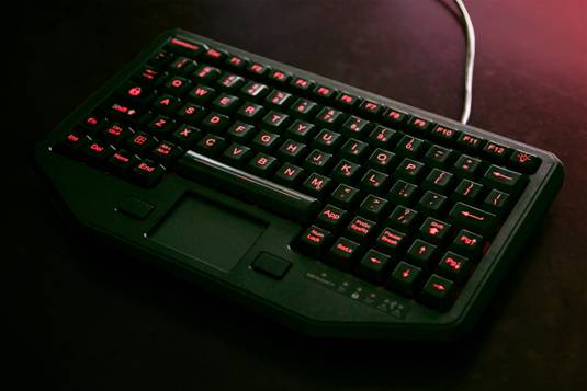 iKey Full Travel Keyboard - Compact & Portable USB Keyboard for Laptops, Tablets, and PCs - Perfect for Business Travel, Home Office, and Remote Work