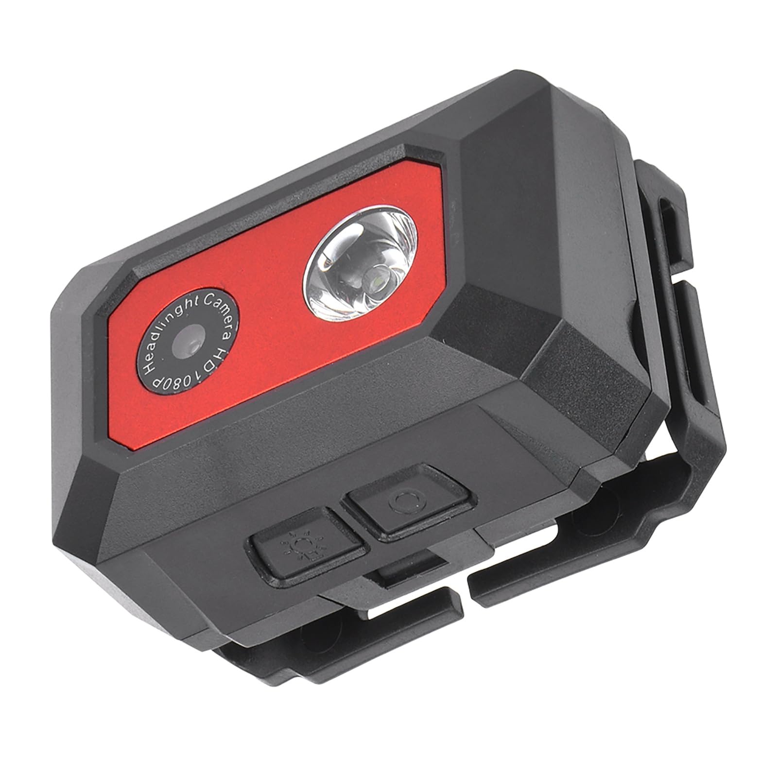1080P HD Head Mounted Sports Camera with Adjustable Elastic Headband - Waterproof Action Cam for Cycling, Skiing, Hiking & Outdoor Adventures
