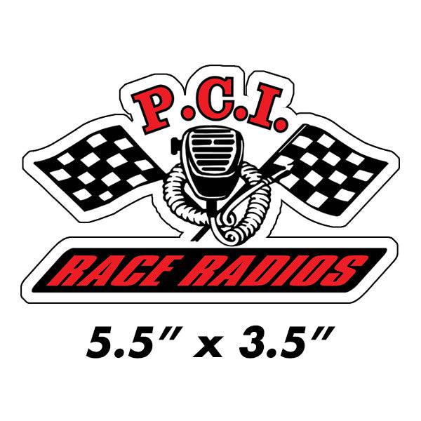 PCI Contingency Die-Cut Moto & UTV Stickers - High-Quality Vinyl Decals for Motorcycle, ATV, and Off-Road Vehicles - Perfect for Racing, Trail Riding, and Custom Vehicle Decoration