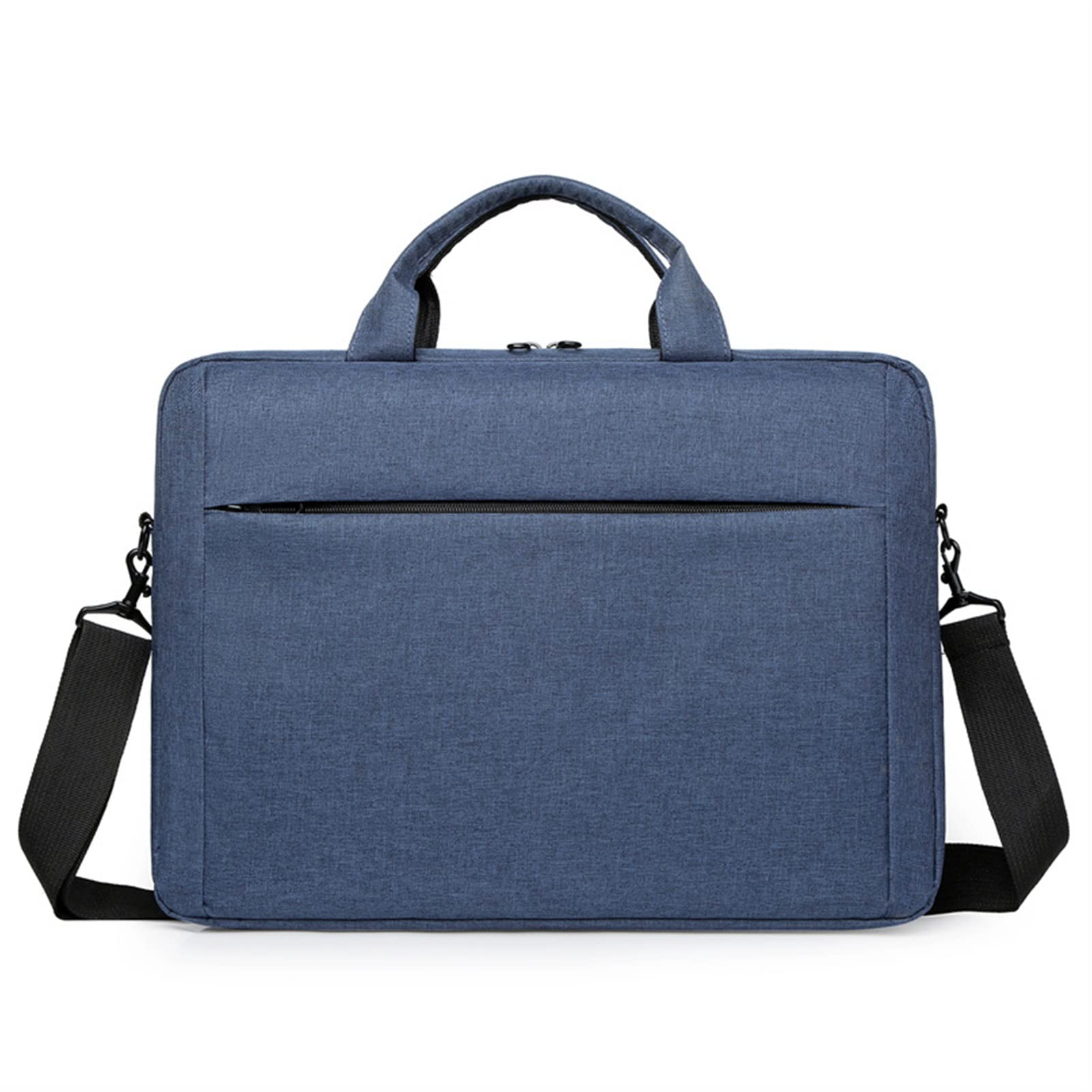 Premium 15-15.6 Inch Laptop Bag with Adjustable Shoulder Strap - Lightweight & Durable Computer Sleeve Case for MacBook, Dell, HP - Perfect for Work, School & Travel (Blue, 15.6-inch)