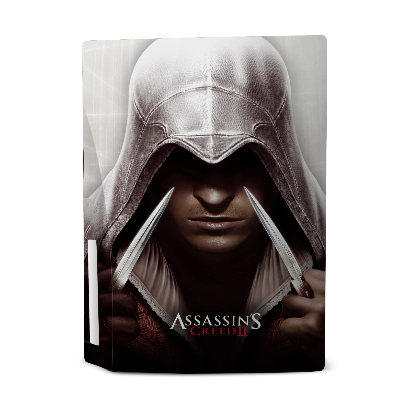 Official Assassin's Creed Ezio II Vinyl Skin Cover for PS5 Disc Edition - Custom Gaming Decal Sticker for Sony PlayStation 5 Console - Perfect for Gaming Enthusiasts & Collectors