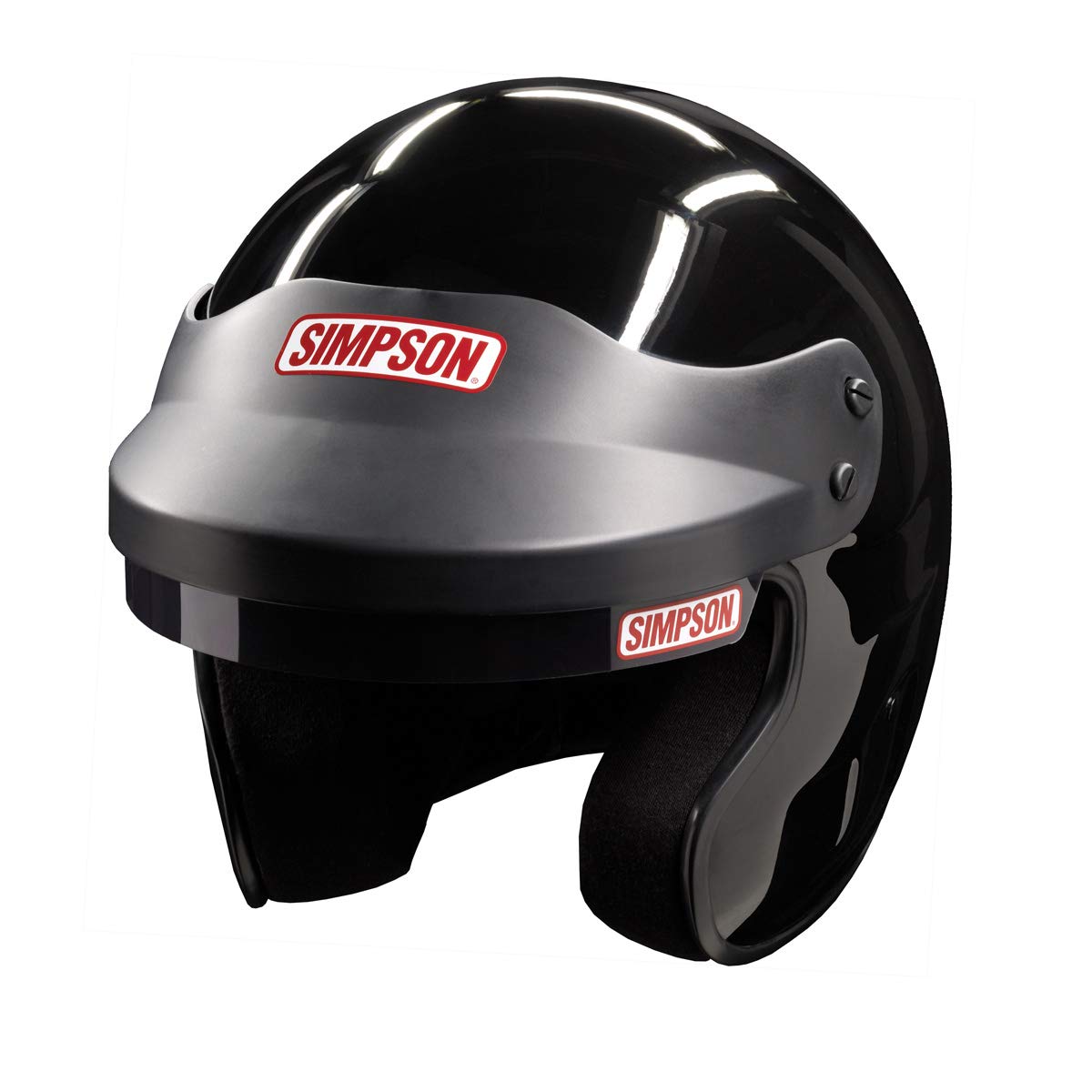 SIMPSON 6320011 Cruiser Helmet - Small White Motorcycle Helmet for Men & Women - DOT Approved Safety Gear for Riding, Cruising & Racing - Perfect for Harley, Honda, Yamaha & Other Bikes