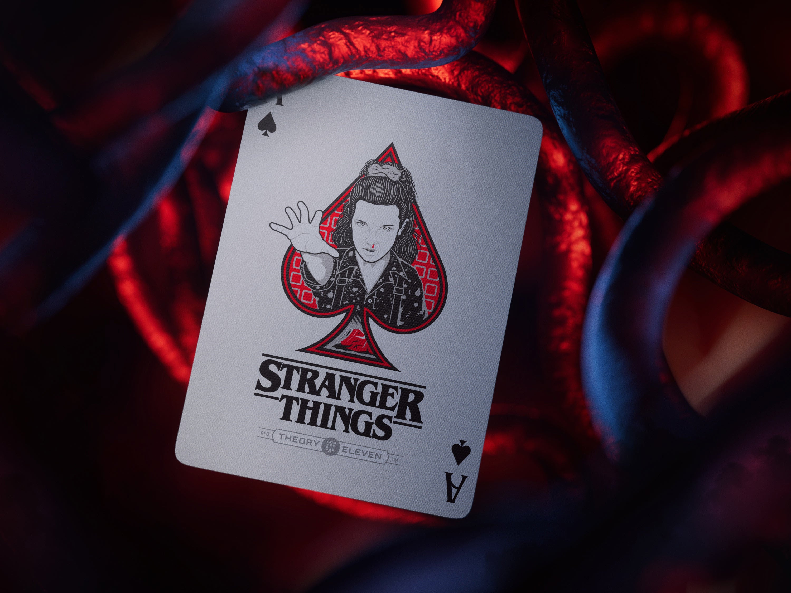 Stranger Things Playing Cards - Official Netflix Show Themed Deck for Collectors & Game Nights - Perfect for Fans, Gifts, and 80s Nostalgia
