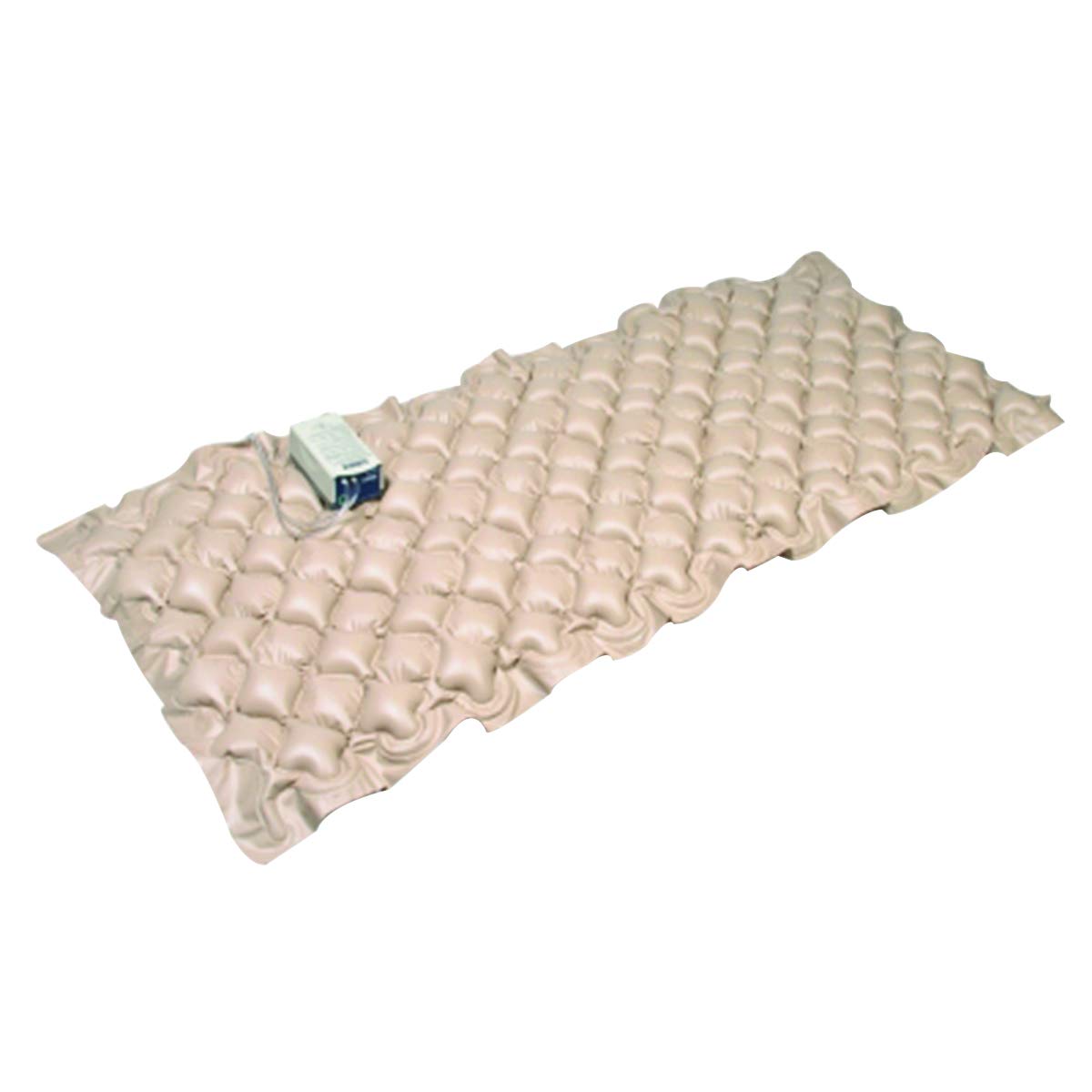 Queen Size Mattress Pad with Bubble-Style Air Technology & Standard Pump - Cooling Comfort for Hot Sleepers, Bed Topper for Pressure Relief & Back Pain