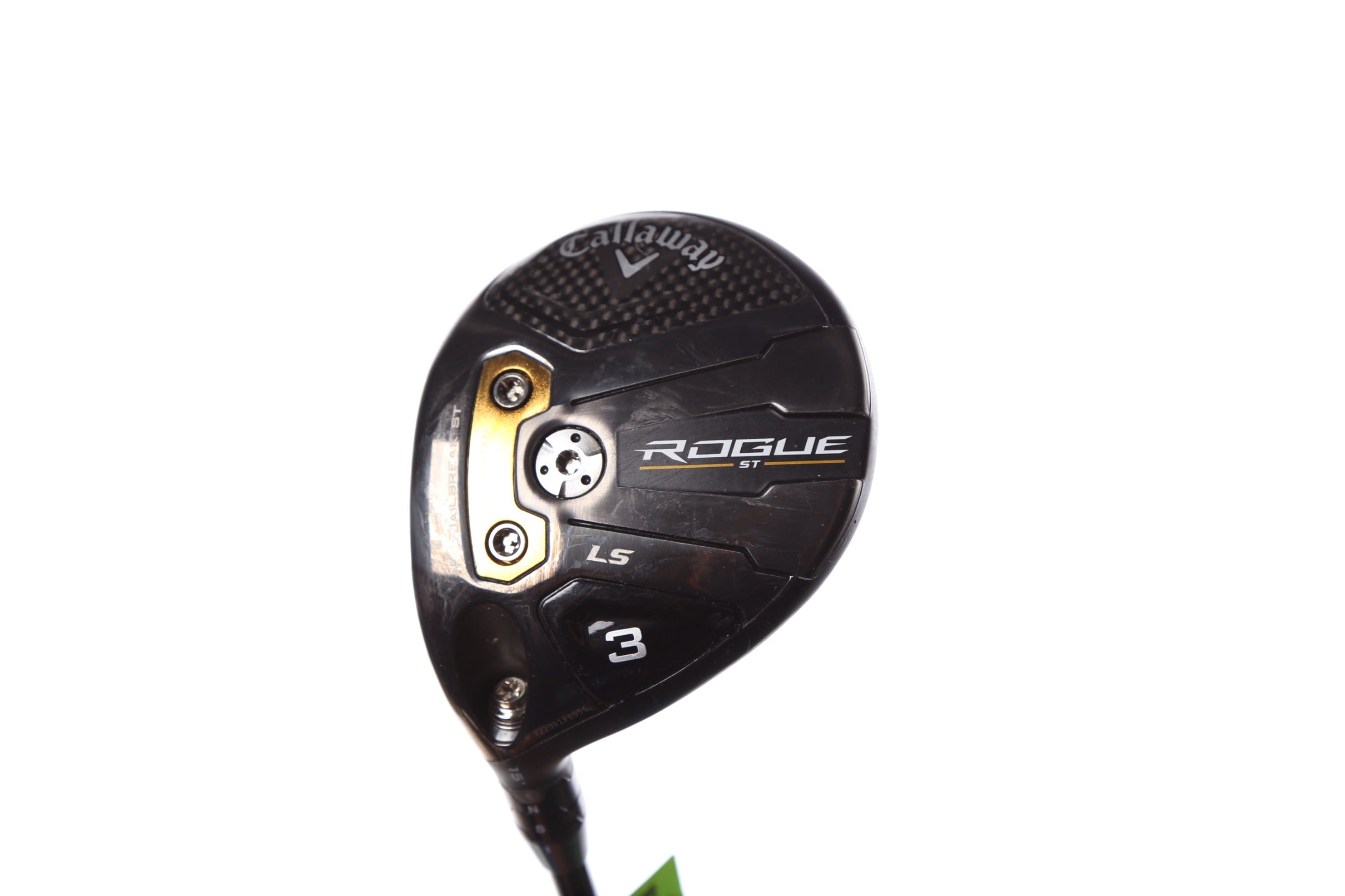 Callaway Rogue ST LS 3 Wood Left Handed 15° Golf Club - X-Stiff Flex for Powerful Drives | Perfect for Low-Handicap Players & Long-Distance Shots