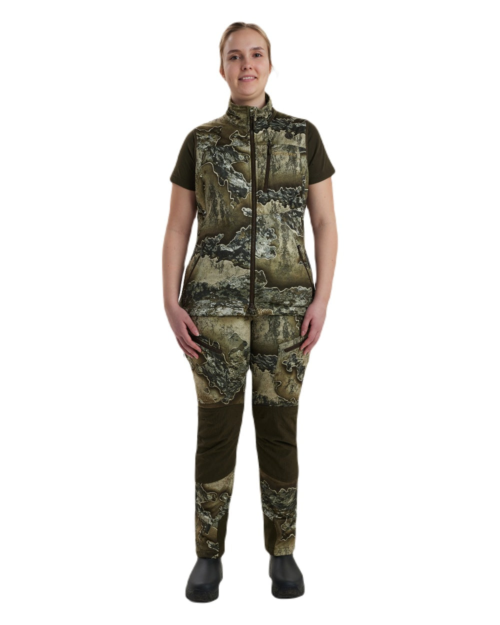 Deerhunter Women's Escape Softshell Vest - Lightweight Waterproof Outdoor Jacket for Hiking, Camping & Travel