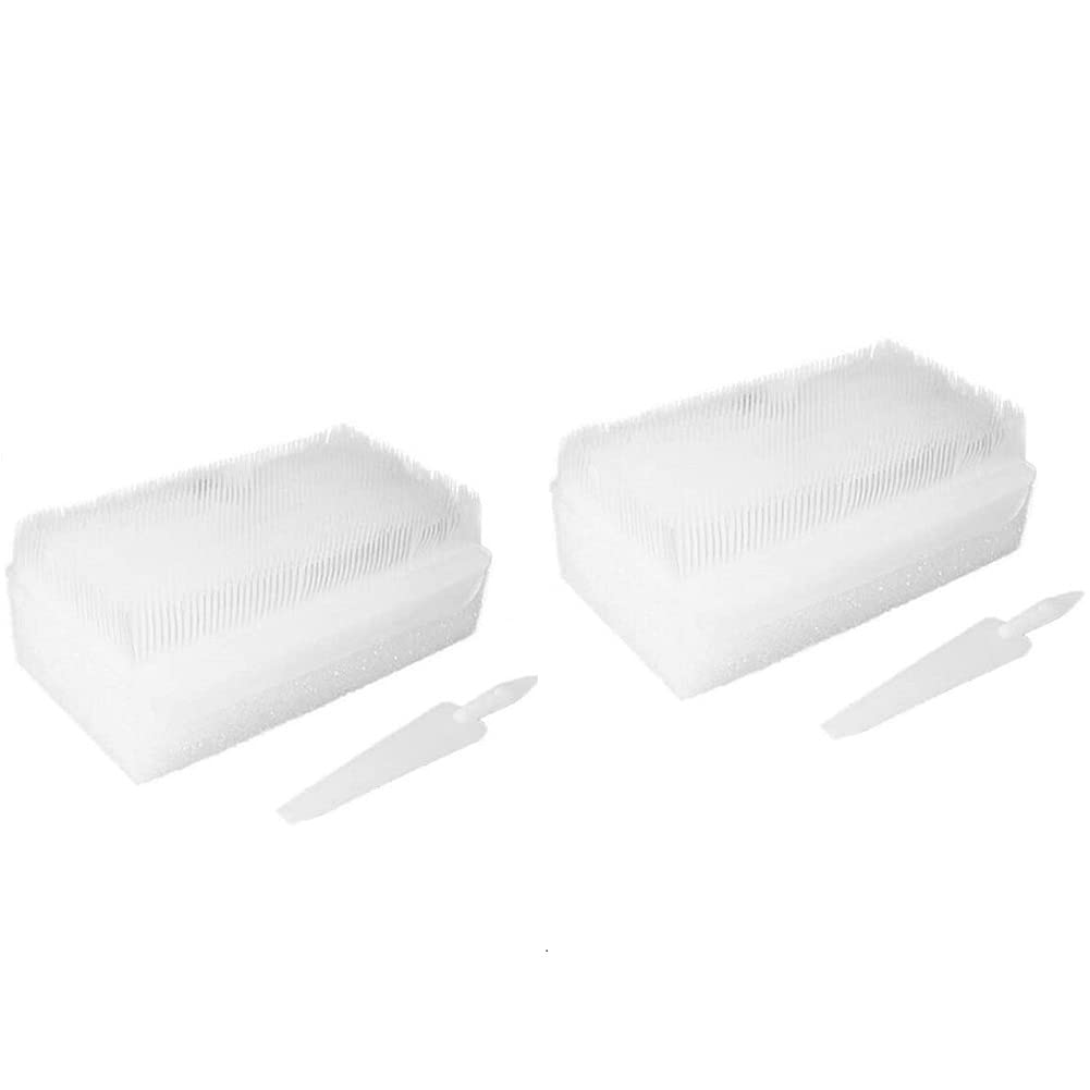 2-Pack Sterile Surgical Scrub Brushes with Nail Cleaner - Double-Sided Disposable Sponge Scrubbers for Hand Washing & Pre-Surgical Cleaning - Blister Packed for Hygiene (Ideal for Hospitals, Clinics & First Aid Kits)