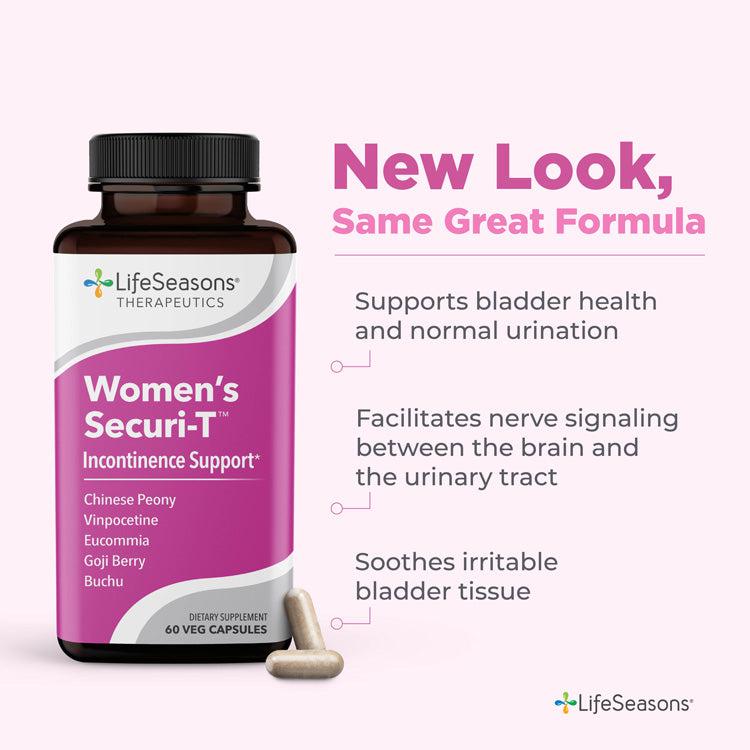 LifeSeasons Securi-T Women's Multivitamin Supplement - Supports Immune Health, Energy & Stress Relief - Ideal for Busy Women, Moms & Professionals