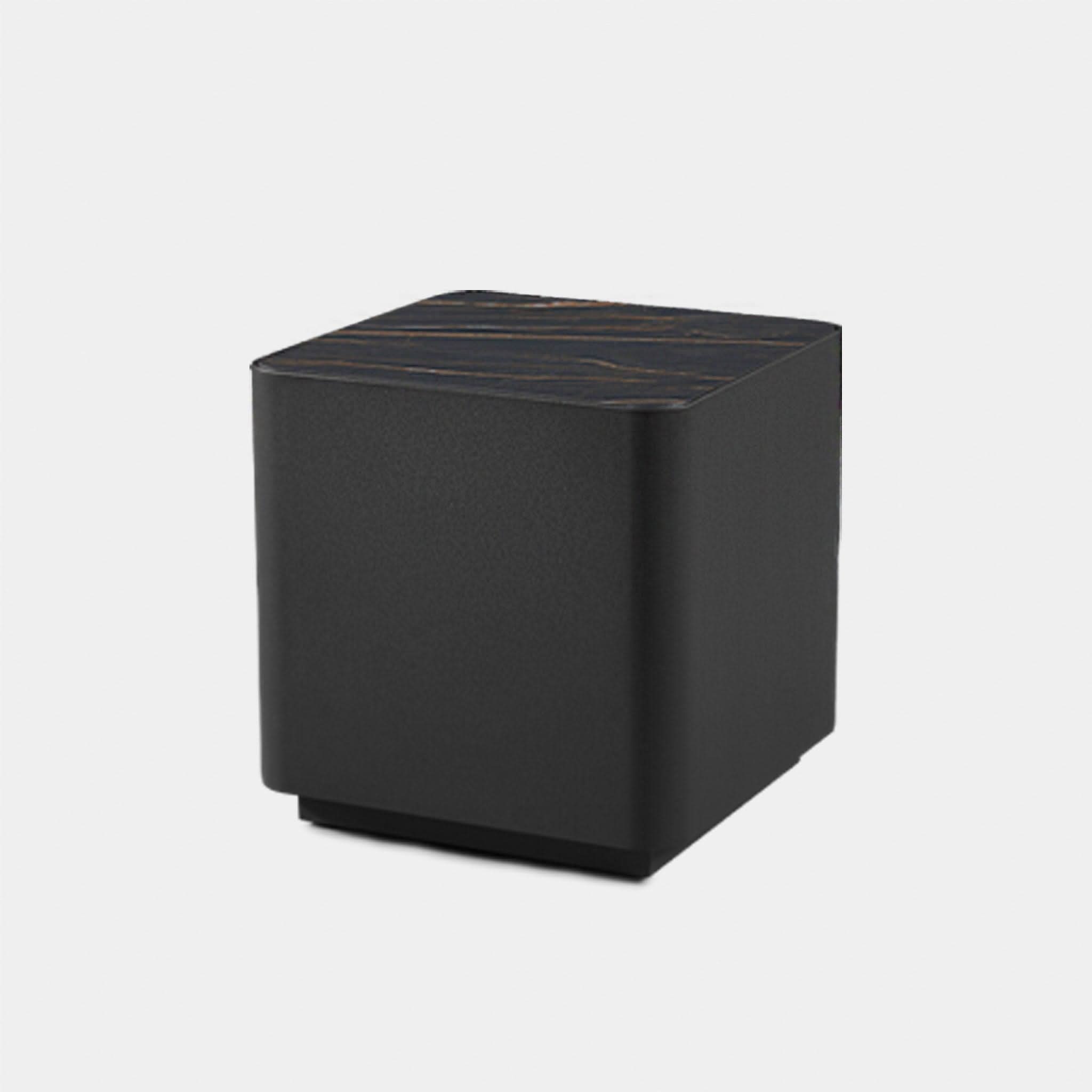 Antigua Square Side Table - Modern End Table for Living Room, Bedroom, or Office - Sturdy & Stylish Accent Table with Versatile Use for Home Decor