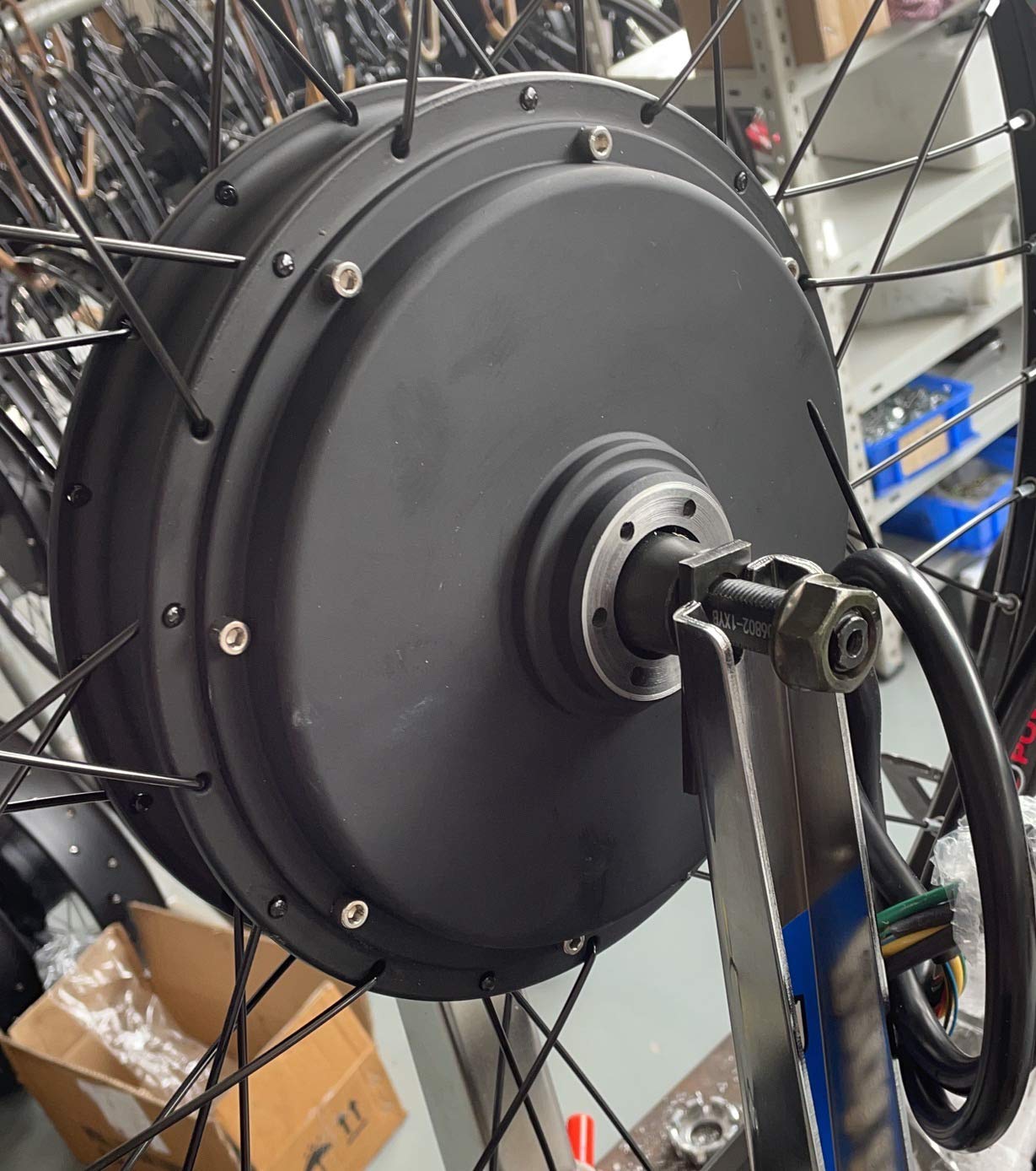 NBpower 3000W Brushless DC Hub Motor - 150mm Dropout, 3KW Electric Bike Motor for High-Power E-Bikes | Perfect for Mountain Biking, Commuting & Off-Road Adventures