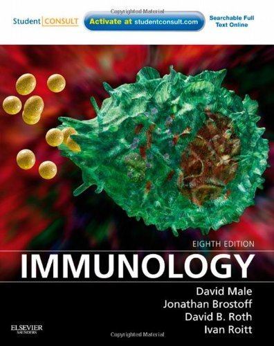 Immunology Textbook with STUDENT CONSULT Online Access, 8th Edition by David Male & Jonathan Brostoff | Medical School Study Guide for Immunology Students | Perfect for Medical Exam Prep & Clinical Reference