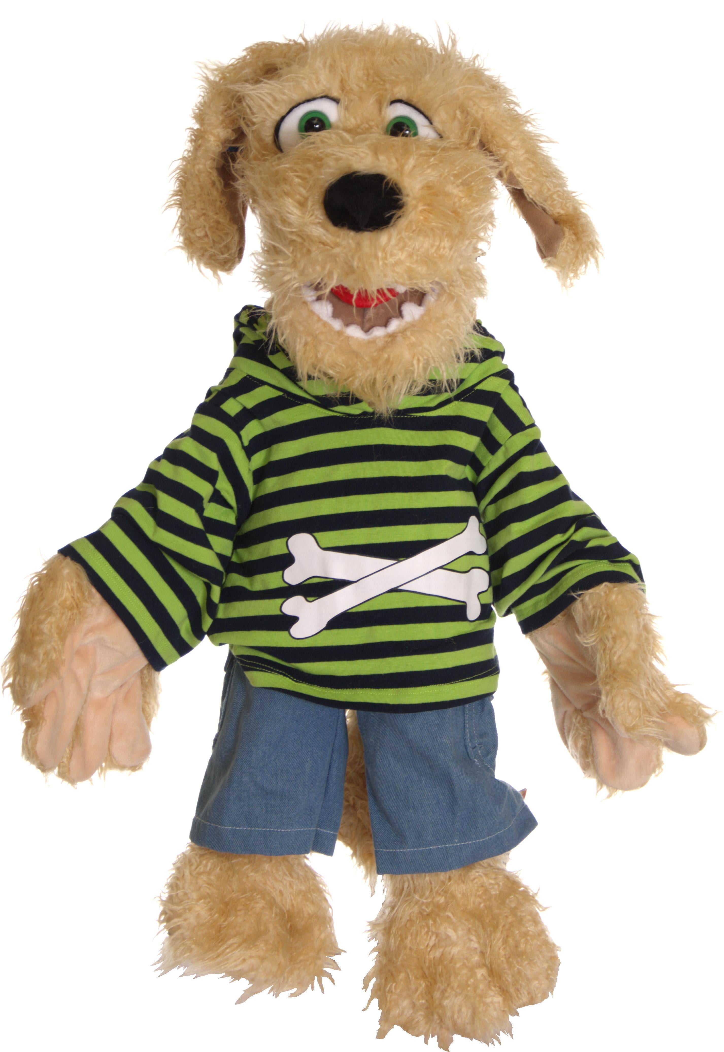 Delight the Dog Hand Puppet 65 cm - Soft Plush Animal Puppet for Kids, Interactive Play & Storytelling - Perfect for Classroom, Birthday Parties & Puppet Shows (Code 144)