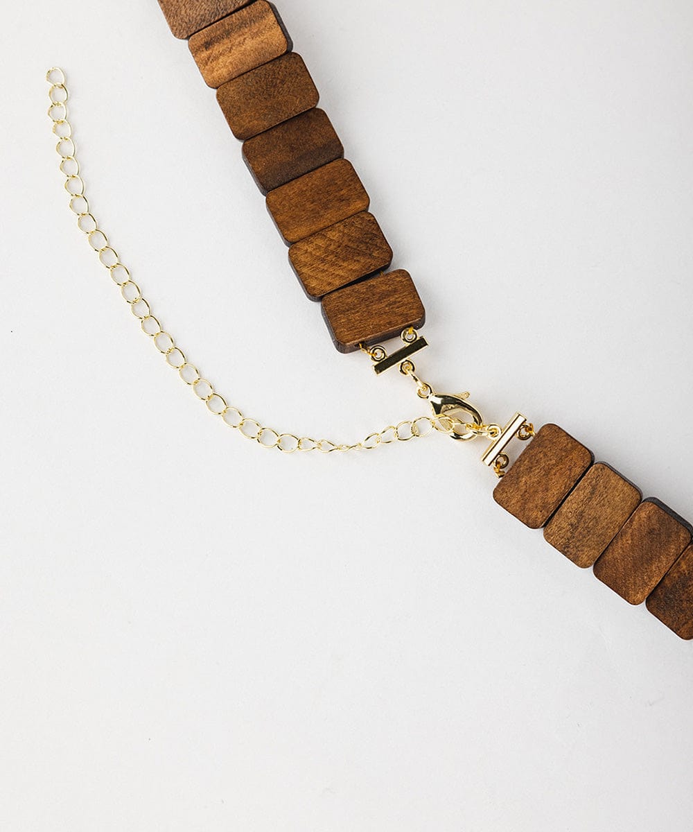 Natural Wooden Beaded Bracelet for Women - Handmade Boho Chic Adjustable Wristband - Perfect for Yoga, Meditation & Festival Fashion Accessories