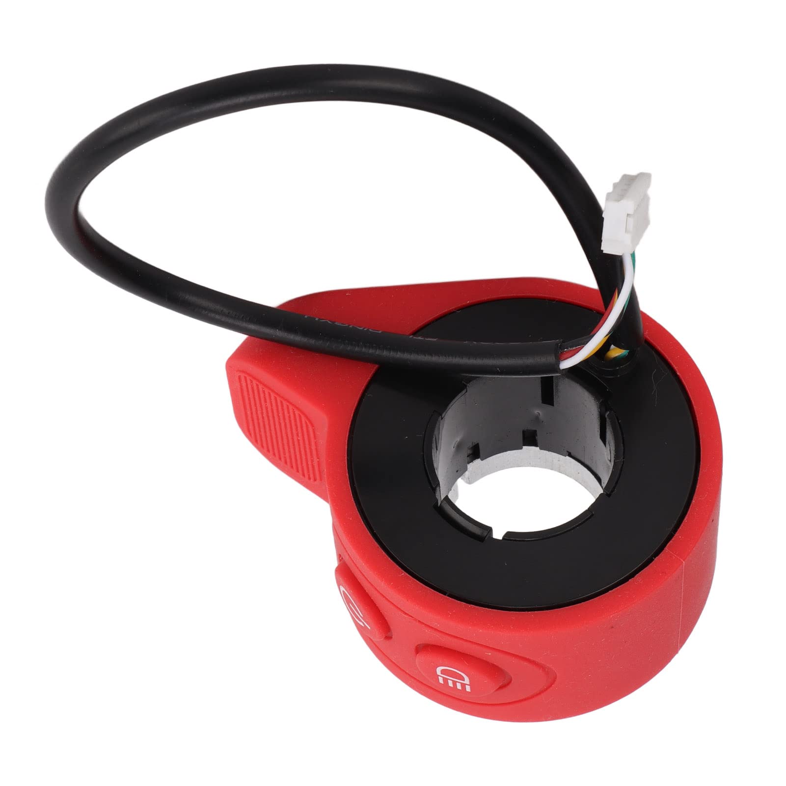 HX-X6 X7 X8 Scooter Thumb Throttle - 5V ABS + Silicone Accelerator Pedal Speed Control with Integrated Switch - Perfect for Electric Scooter Upgrades and DIY Repairs