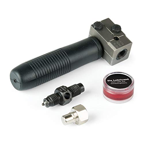Economy Hard Line Tool Kit - 3/16 Inch Tube Cutter, Bender & Flaring Tool for Automotive, HVAC & Plumbing Projects | DIY & Professional Use