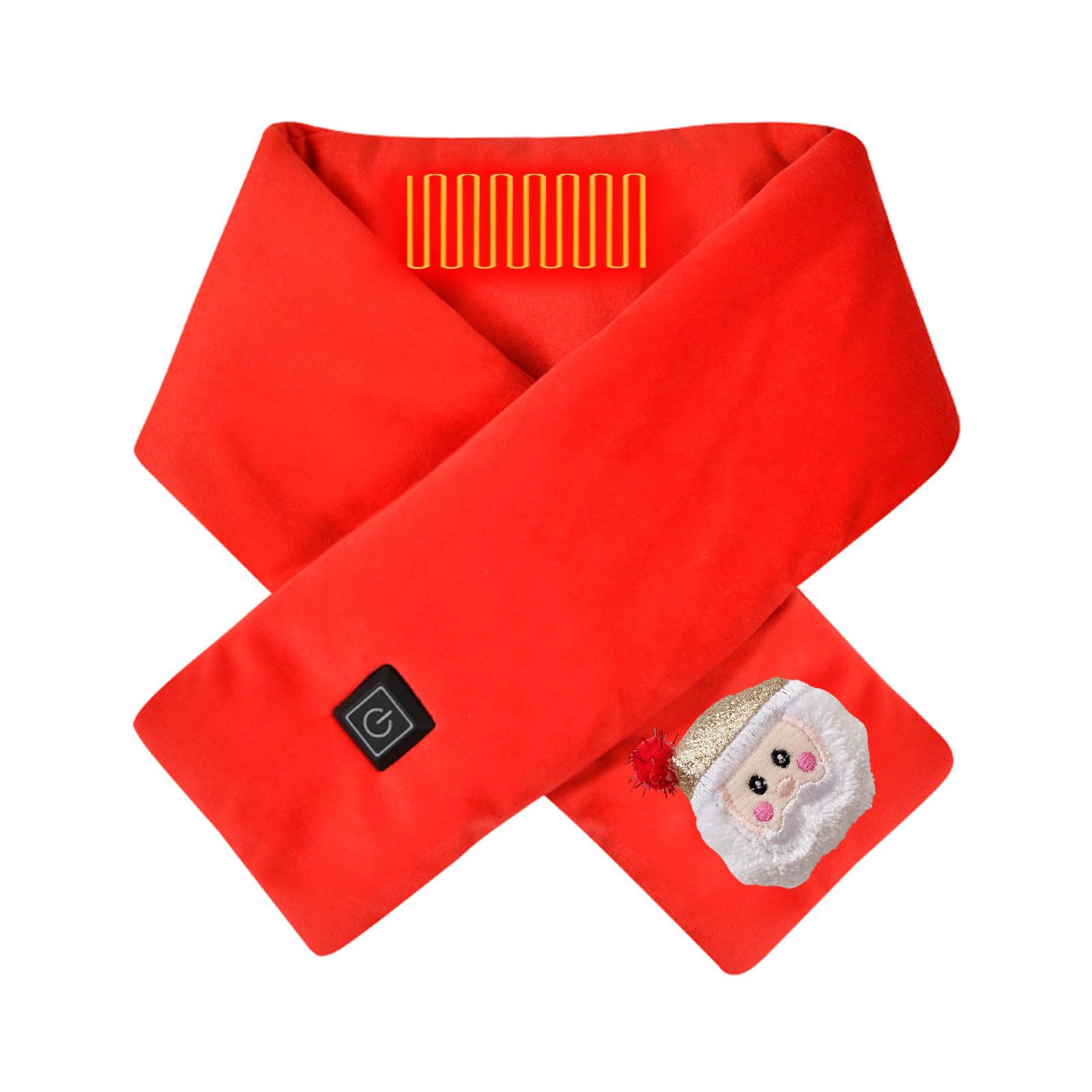 Oelaio Prime of The Day Deals - USB Heated Scarf for Neck & Shoulder Warmth - Winter Cold Protection for Men & Women - Perfect for Outdoor Activities, Commuting & Christmas Gifts
