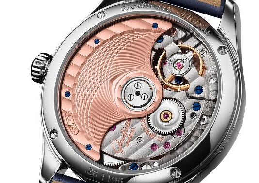 Glashutte Original Serenade Luna Moon Phase Ladies Watch - Stainless Steel Case with Diamond Accents - Perfect for Evening Events, Weddings & Luxury Gifts