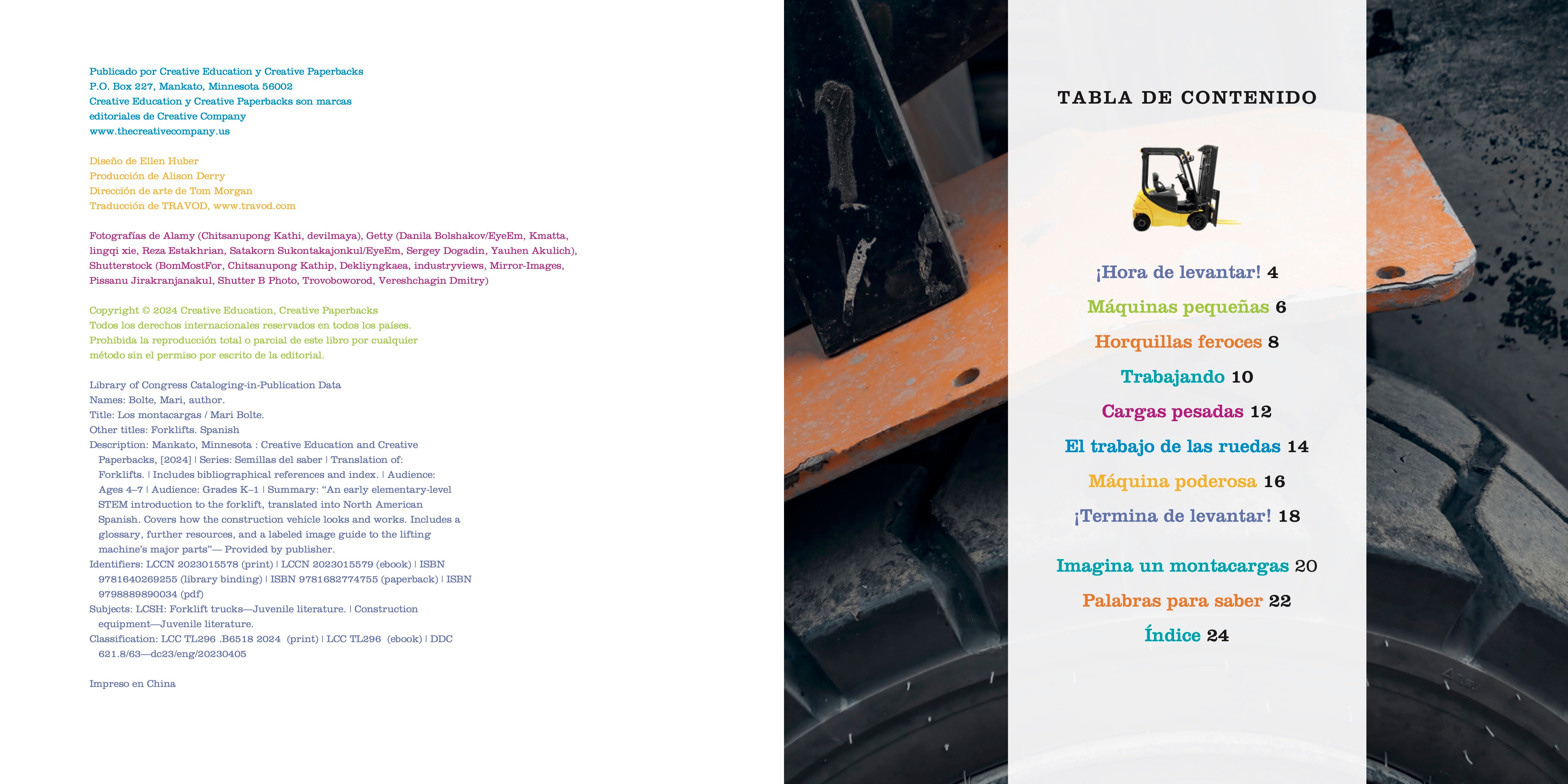 9781640269255 Forklifts - Heavy Duty Industrial Lifting Equipment for Warehouses, Construction & Logistics