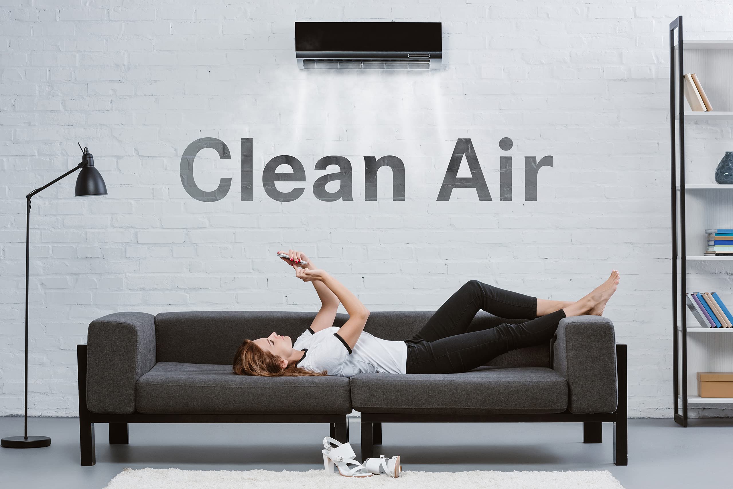 Best Foaming AC Coil Cleaner Spray for AC Units & HVAC Systems - Lemon Scented Evaporator & Condenser Coil Cleaner - Removes Dirt, Dust & Grease - Ideal for Home, Office & Car Air Conditioner Maintenance