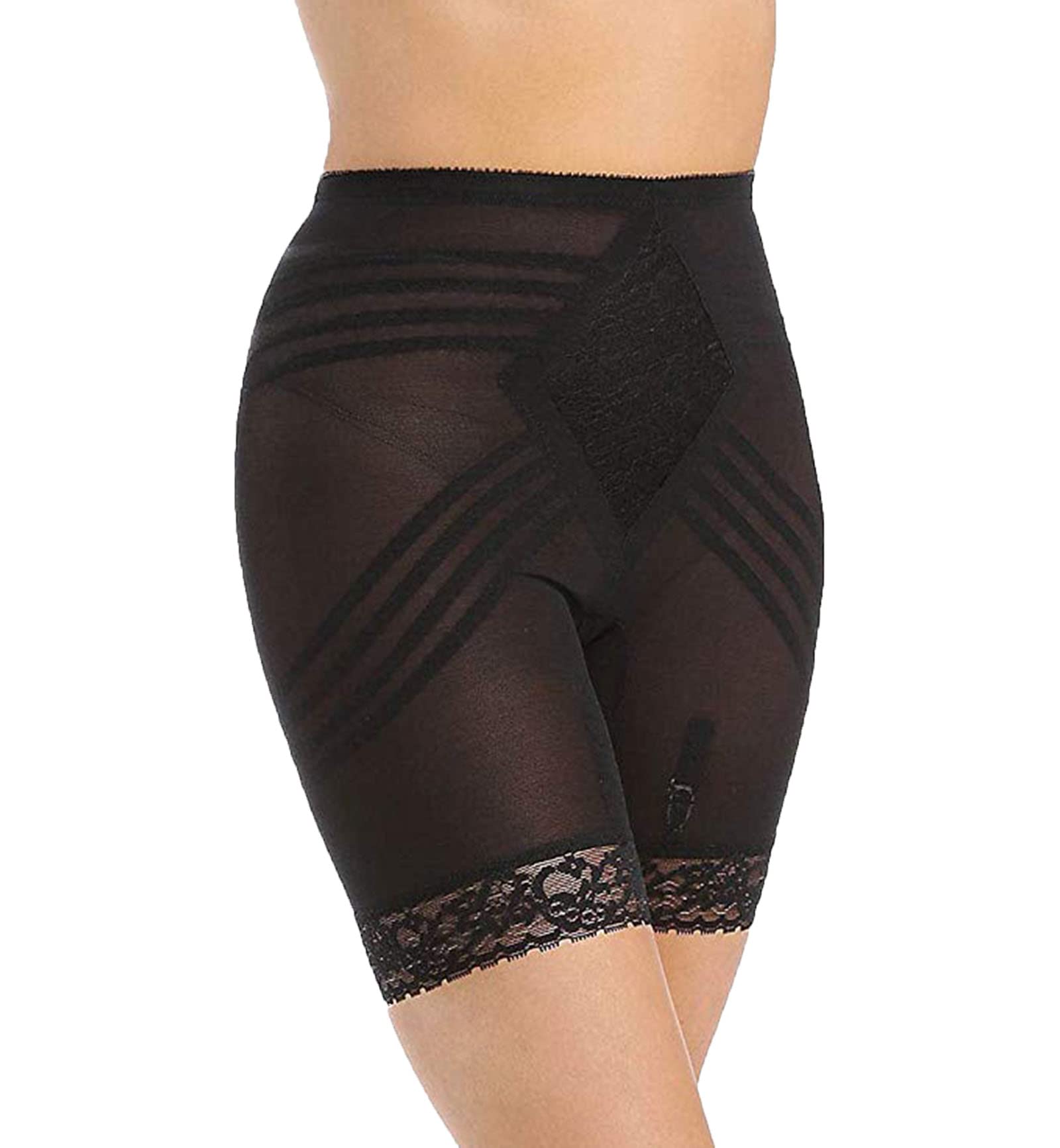 Rago Style 679 Leg Shaper Firm Control Shapewear - High Waist Thigh Slimmer for Women | Perfect Under Dresses, Skirts & Formal Attire
