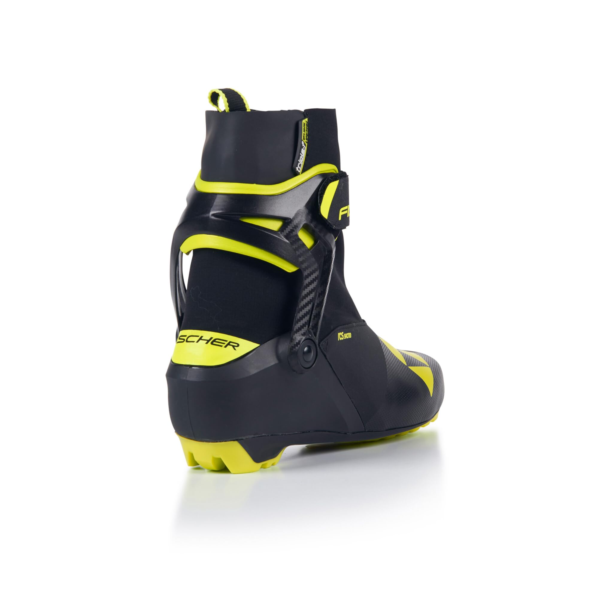 Fischer Unisex RCS Skate Ski Boots - Durable, Weatherproof & Insulated for Nordic Race Skating - Size 41 - Perfect for Winter Sports, Cross-Country Skiing & Outdoor Adventures