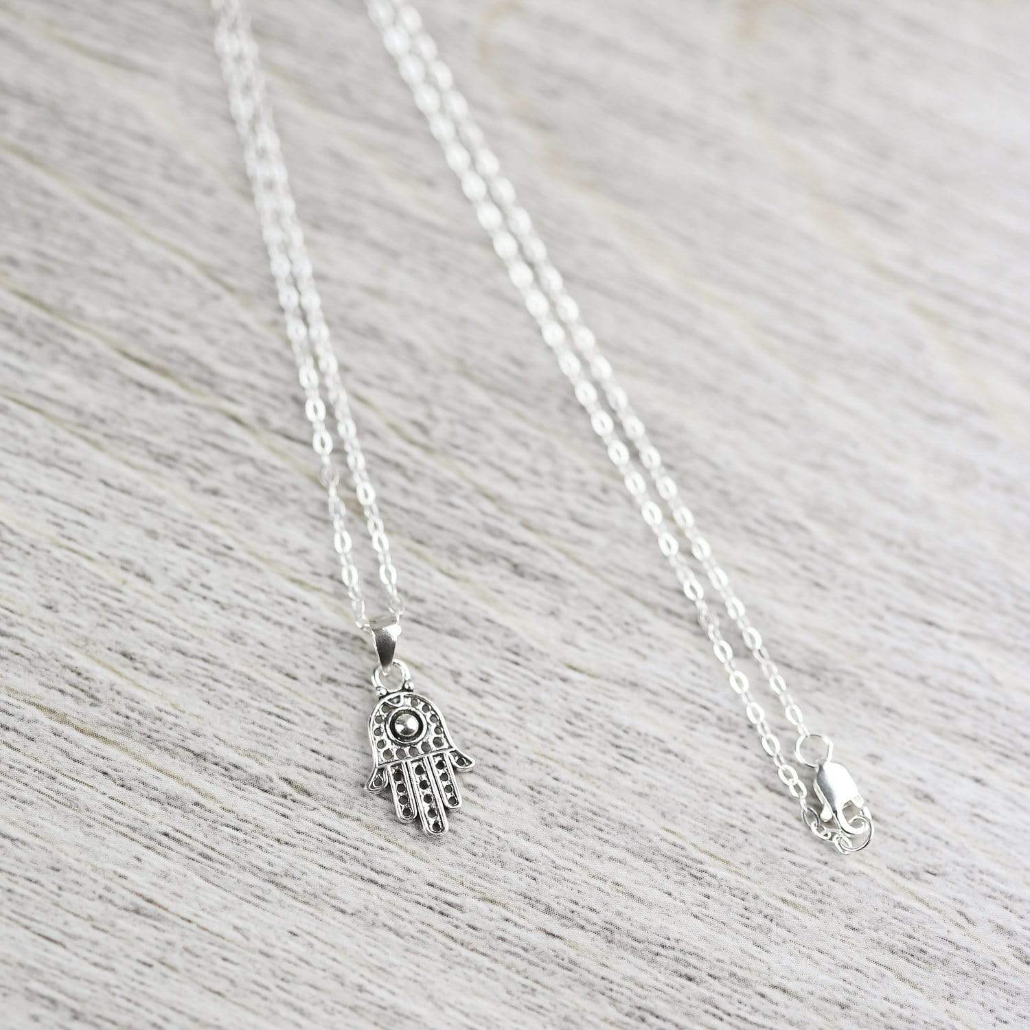 Hamsa Happiness Necklace - Evil Eye Protection Pendant for Women | Spiritual Jewelry Gift for Her | Perfect for Meditation, Yoga & Everyday Wear