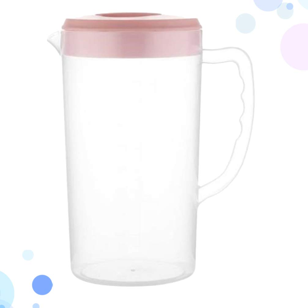 Stainless Steel Beverage Pitcher with Lid - 2 Quart Juice & Water Kettle for Iced Tea, Lemonade, and Cocktails - Perfect for Home, Office, and Outdoor Use